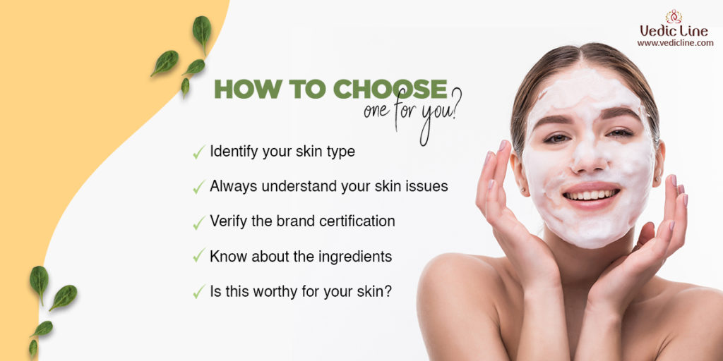 How to choose natural face mask for your skin-Vedicline