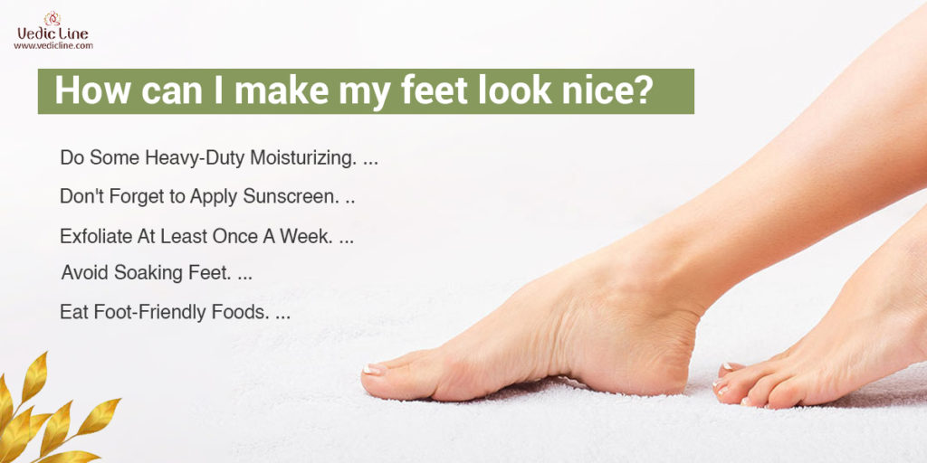 Learn how to make your feet clean -vedicline